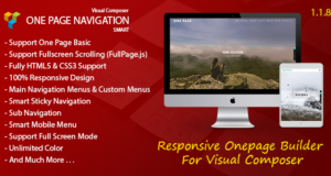 Smart One Page Navigation – Erweiterung für Visual Composer
