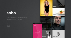 Soho – Das ultimative Portfolio WordPress Layout