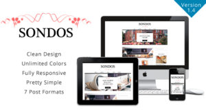 Sondos – Sauberes WordPress Blogging Template