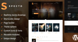 Spectokino – Kino WordPress Vorlage