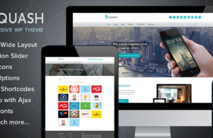 Squash – Kreatives Portfolio WordPress Vorlage