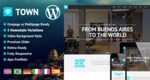 Stadt – Responsive Mehrzweck One Page Template