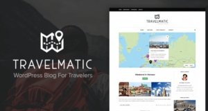 Travelmatic - Reise-Blog WordPress Template