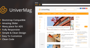 UniverMag – WordPress Nachrichten & Magazin Vorlage