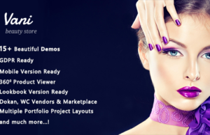 Vani – Gesundheit & Schönheit WooCommerce WordPress Vorlage