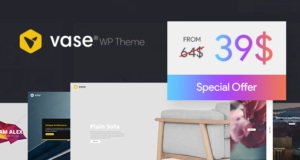 Vase – Premium WP Thema