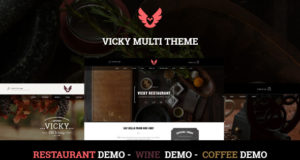 Vicky – WordPress Restaurant & Café Thema