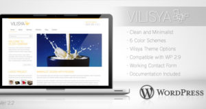 Vilisya – Minimalist Business WordPress Vorlage 3