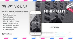 Volar – Responsive & Mehrzweck WordPress Layout