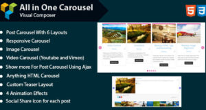 WPBakery Page Builder – Alles in einem Karussell (früher Visual Composer)