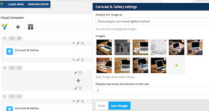 WPBakery Page Builder (ehemals Visual Composer) Add-on – Karussell & Galerie