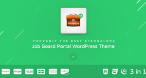 WPJobus – Job Board und Lebenslauf WordPress Template