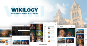 Wikilogie – Wiki & Blog WordPress-Vorlage