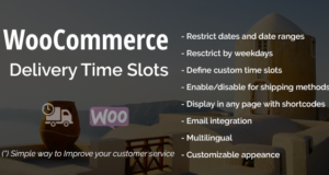 WooCommerce Delivery Time Slots