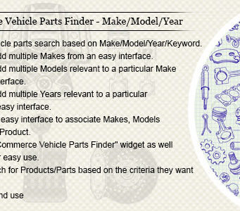 WooCommerce Fahrzeugteile Finder – Marke / Modell / Jahr