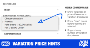 WooCommerce-Preishinweise
