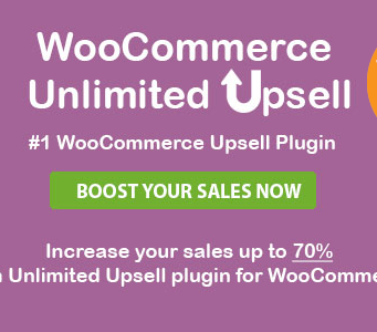 WooCommerce Unlimited Upsell & Cross verkaufen
