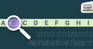 Woocommerce Alphabetische Suche