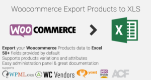 Woocommerce exportiert Produkte nach XLS