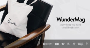 WunderMag – A WordPress Blog / Magazine Template