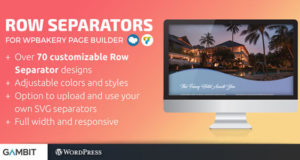Zeilenseparatoren für WPBakery Page Builder (ehemals Visual Composer)