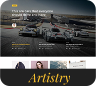 Artistry News Blog WordPress-Thema