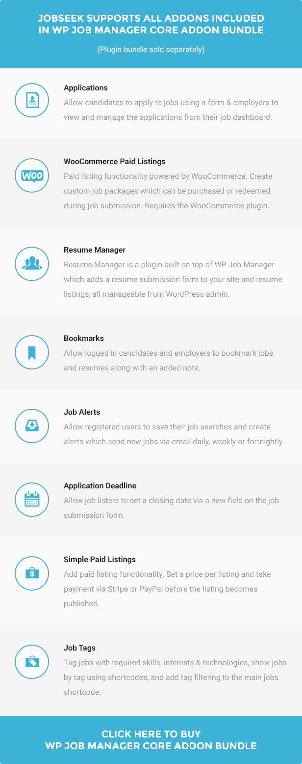 Jobbörse Job Board WordPress Template