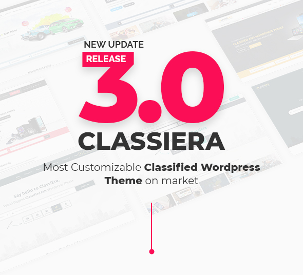 Classiera ist das größte klassifizierte WordPress Vorlage