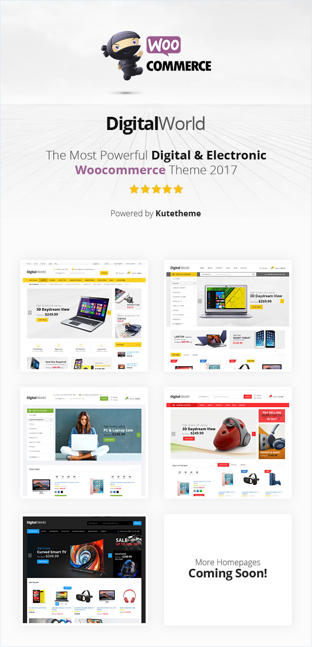 Digitalworld - Mehrzweck-WordPress-Vorlage