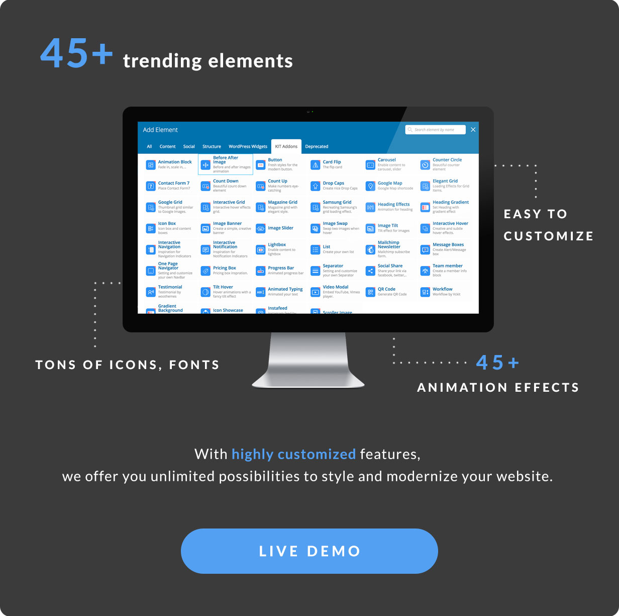 VCKit - WPBakery Page Builder Addons Sammlung (Visual Composer)