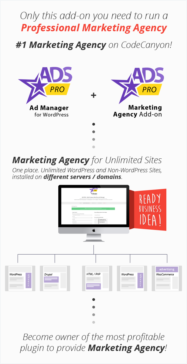 Werbung Pro Add-on - WordPress Marketing Agentur