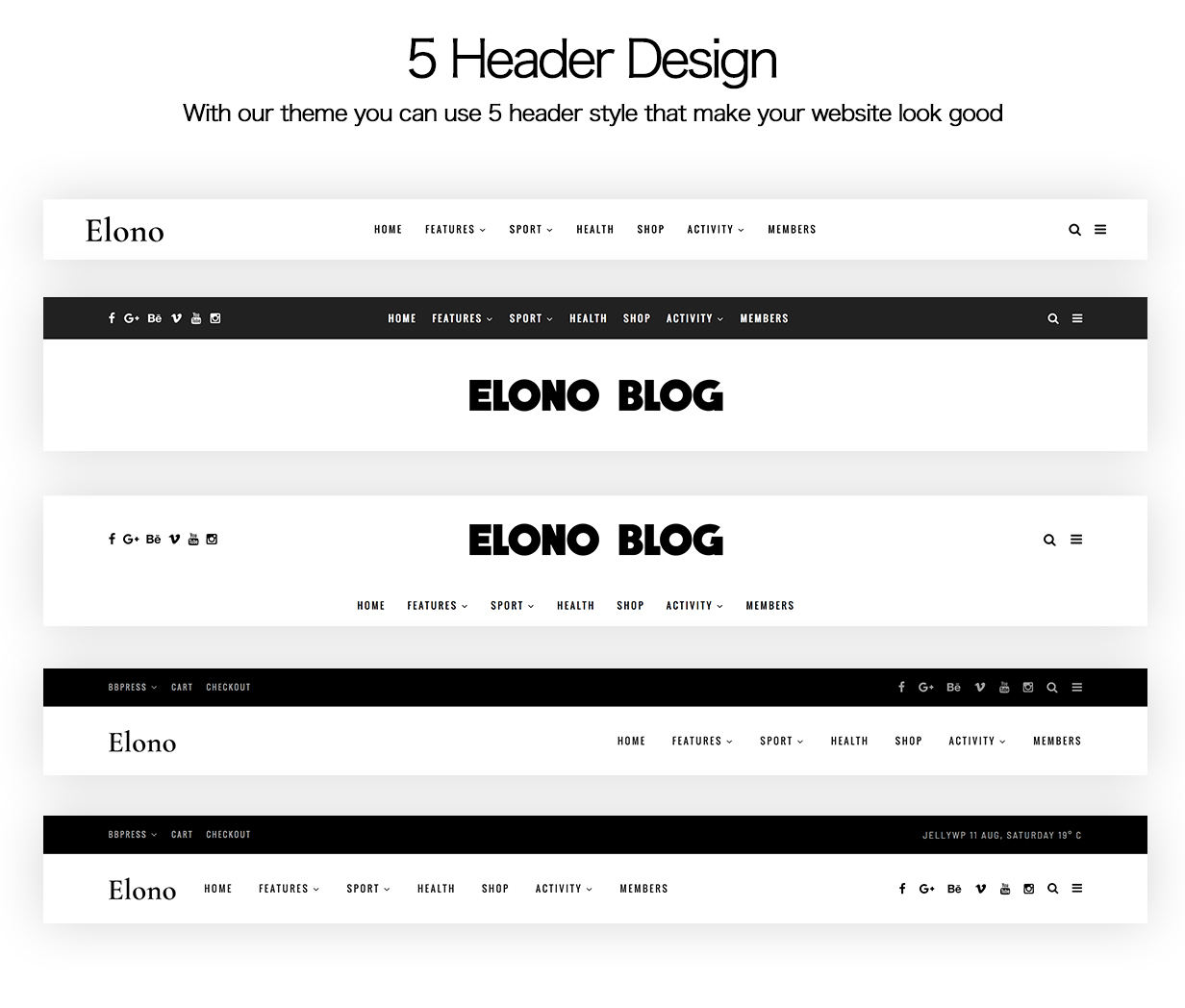 Elono - WordPress Blog Magazin Thema