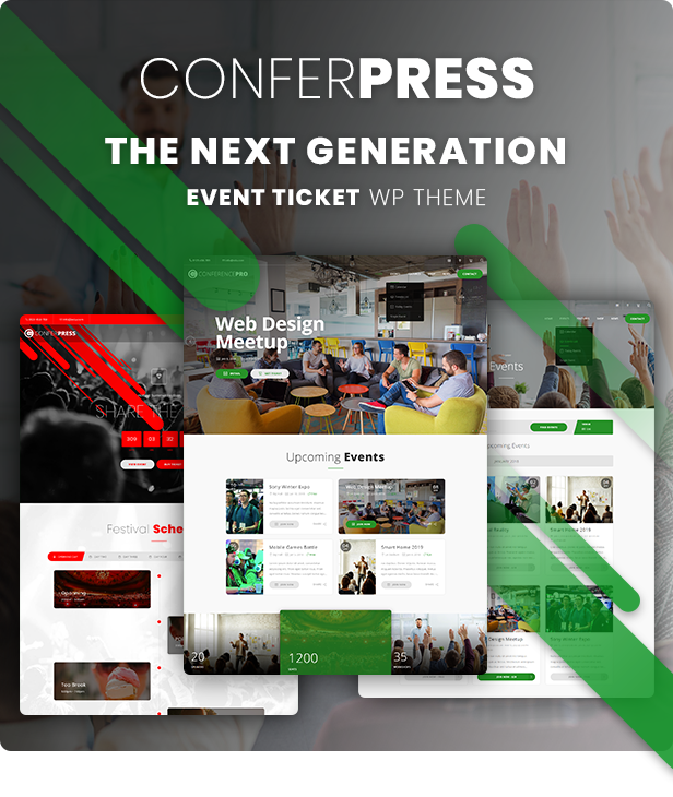 Veranstaltung Ticket WordPress Thema