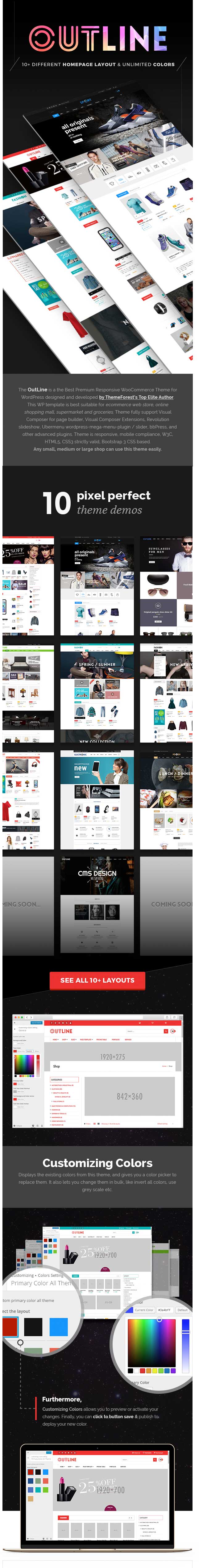 Wordpress Woo OutLine
