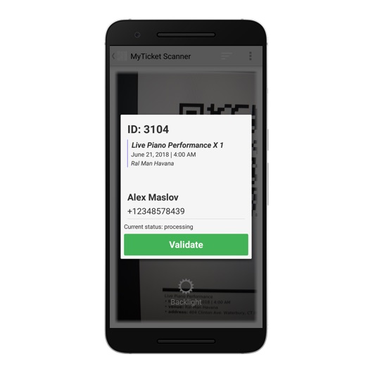 MyTicket - Mobile App Ticket Validierung