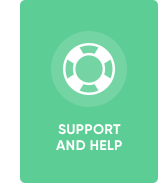 Bei Problemen können Sie sich an unseren Support wenden