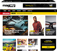 Magazy News WordPress-Layout