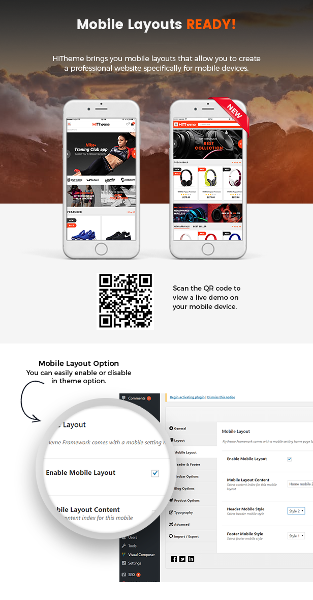 SW Hitheme - Mobile Layouts bereit
