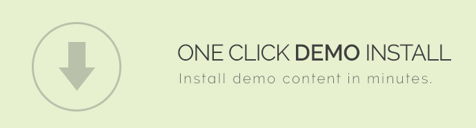 One-Click-Demo-Installation