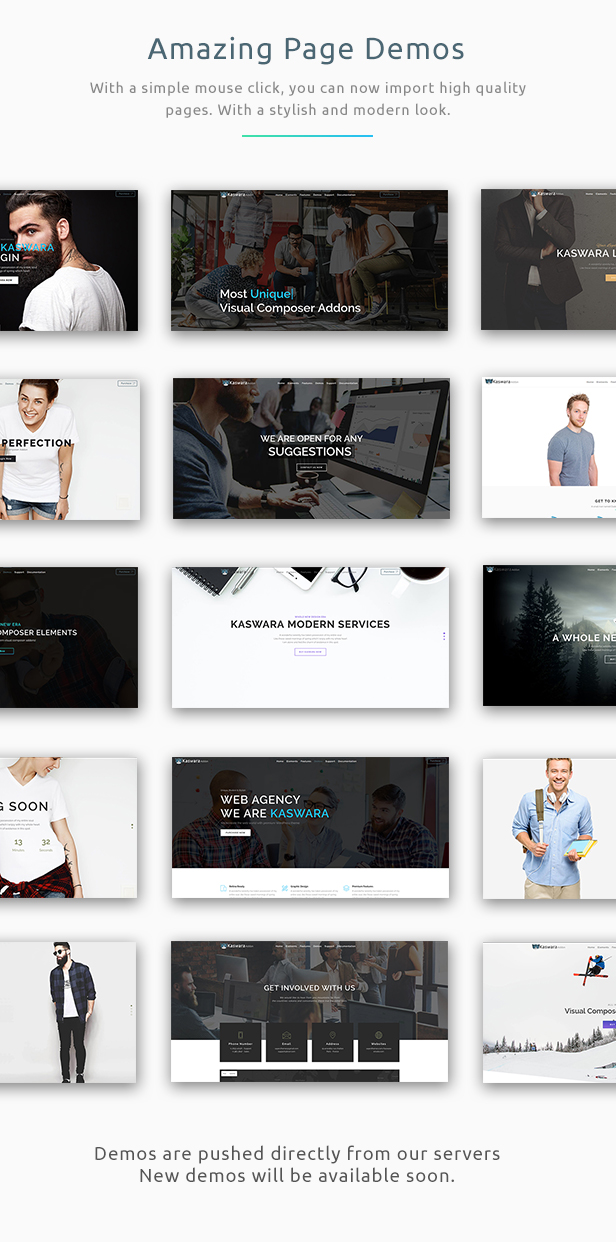 Moderne WPBakery Page Builder Addons (ehemals Visual Composer) - Kaswara