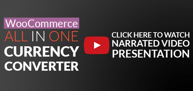 WooCommerce All in One Währungsrechner Video-Präsentation