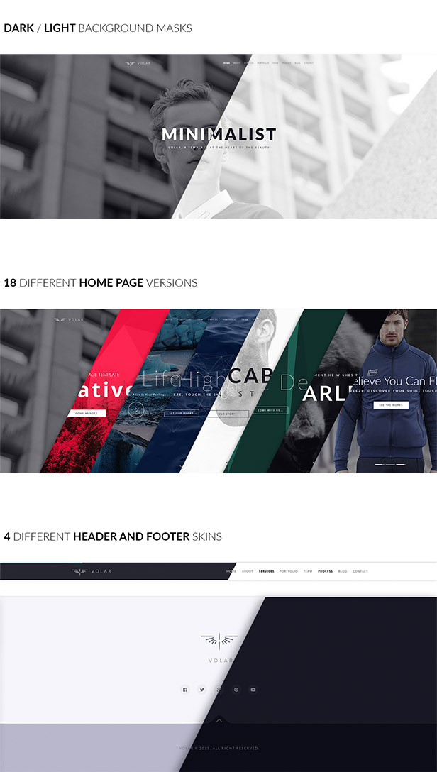 Volar - Responsive & Mehrzweck WordPress Layout