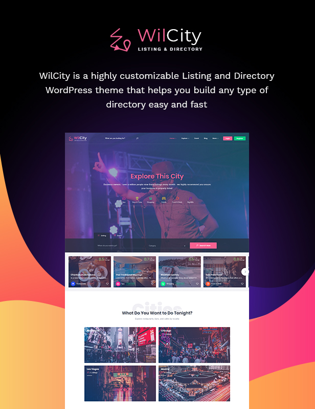 Wilcity - Listing Directory WordPress Template