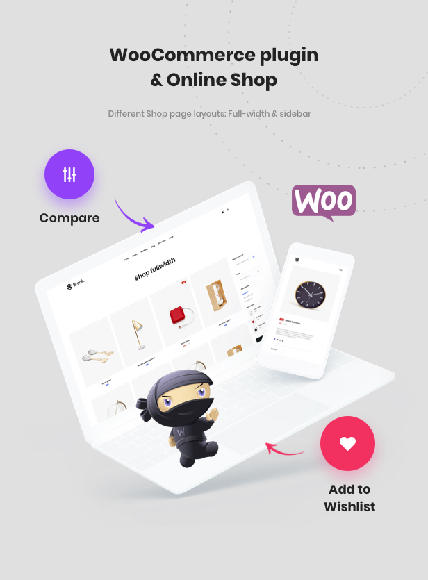 Schöner Shop mit WooCommerce-Plugin