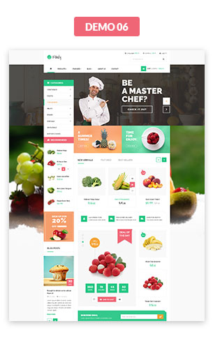 VG iFoody - Responsives WooCommerce-WordPress-Vorlage