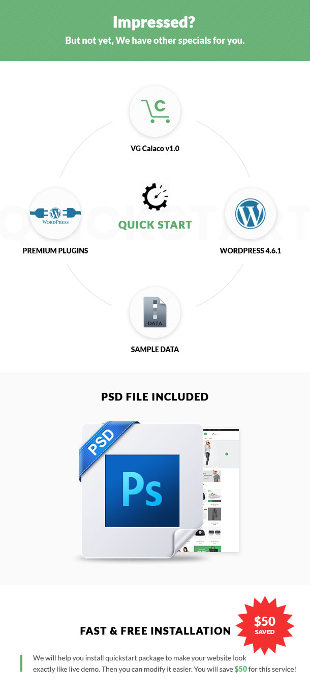 VG Calaco - WordPress-Layout für Bekleidung und Mode