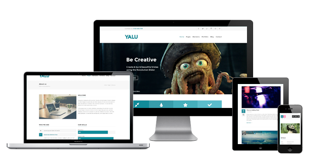 Yalu - Kreative Mehrzweckvorlage - Wordpress