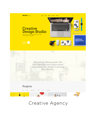 Nexttop Model WordPress Layout 