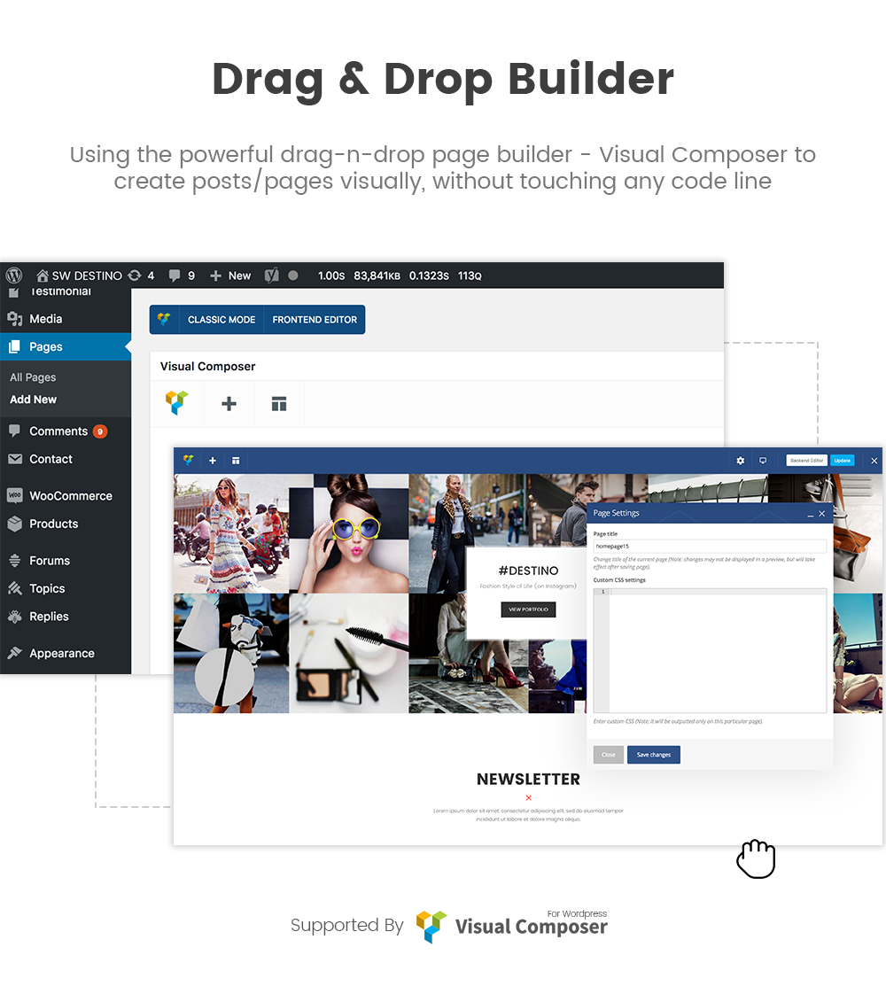 SW Destino - WooCommerce Vorlage