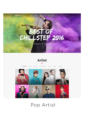 Nexttop Model WordPress Layout 